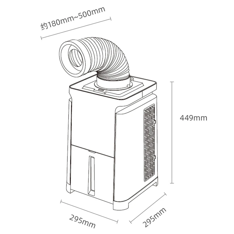 Air Compressor Mini - Portable Refrigeration DesktopCamping Air Conditioner Mobile