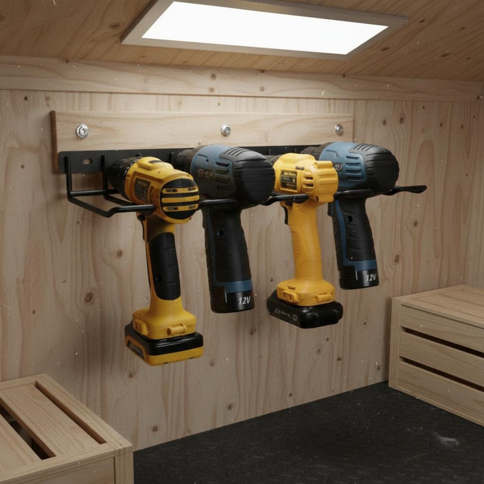 Wall Mount Drill Holder Easy I - đánh giá và giá Power Tools Drill