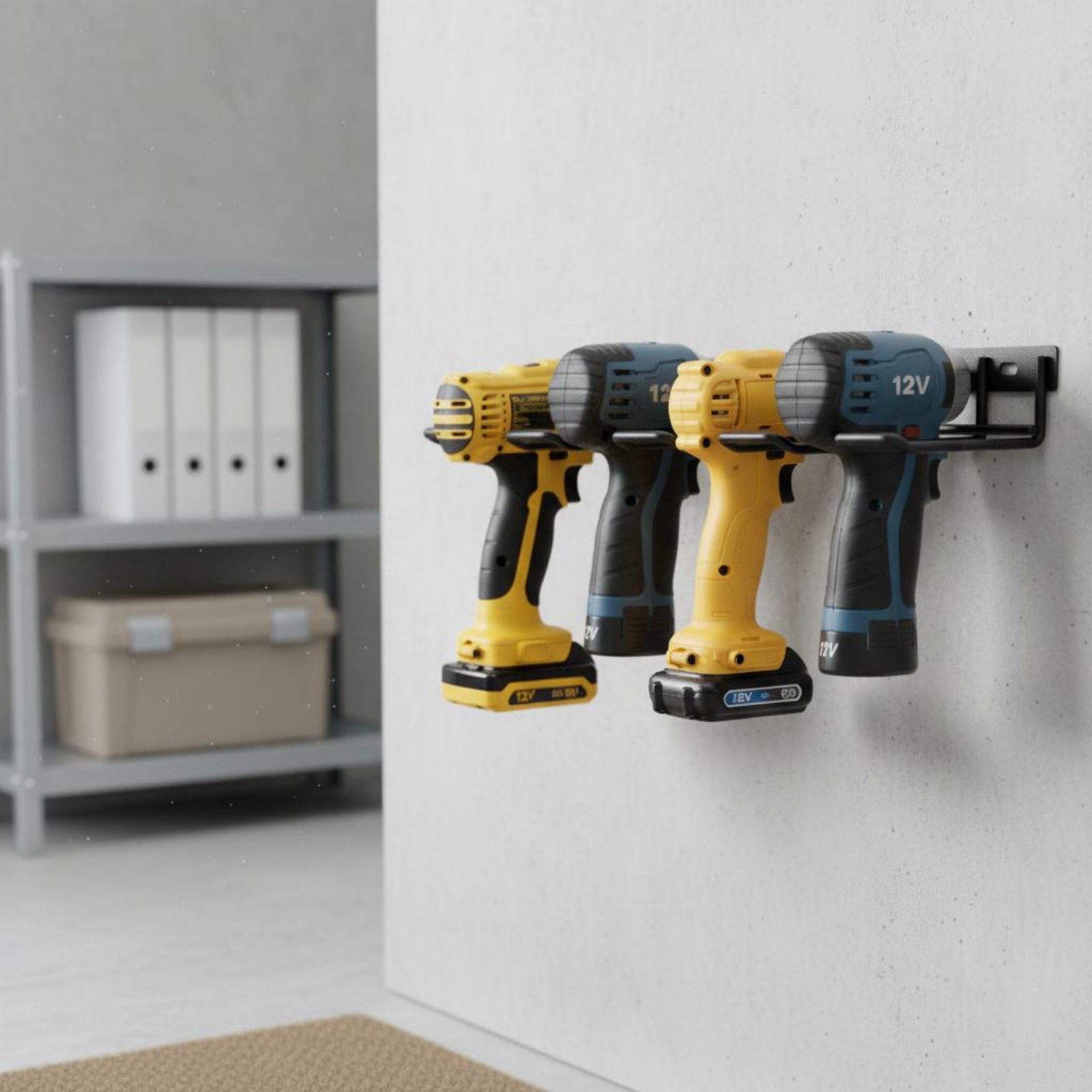 Wall Mount Drill Holder Easy I - đánh giá và giá Power Tools Drill