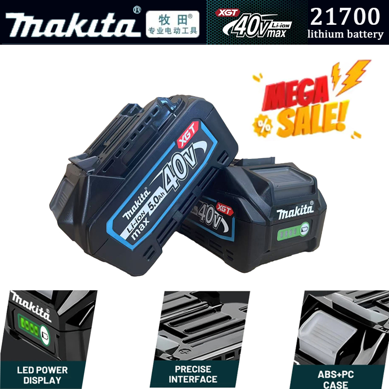 100%Makita 40V Max 5.0Ah Batte - đánh giá và giá Makita Power Tools Xgt