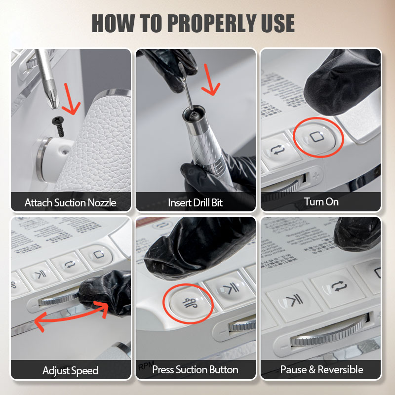 240W Powerful Strong Suction N - đánh giá và giá Power Tools Drill