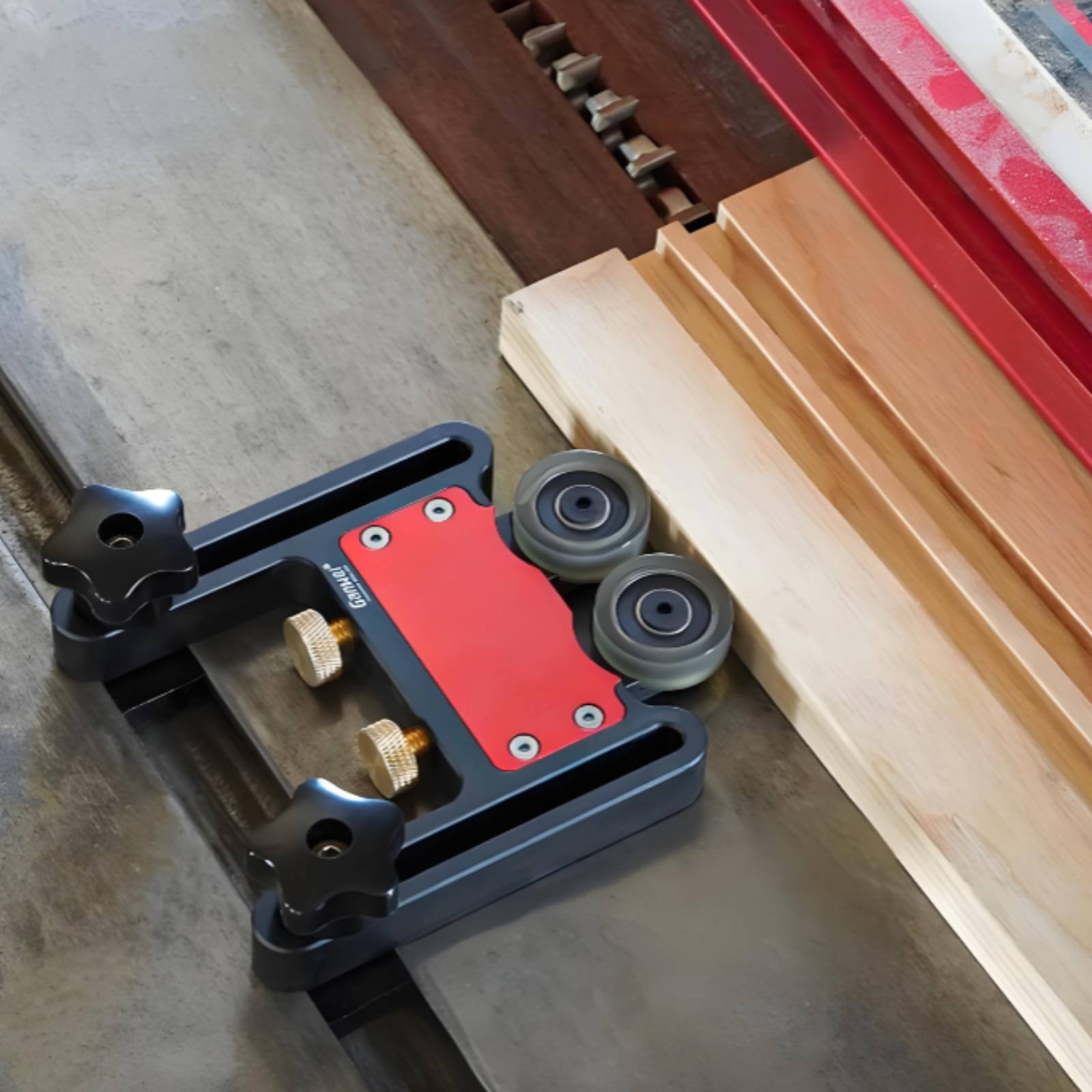 Featherboard Adjustable Table  - đánh giá và giá Power Tools Guide