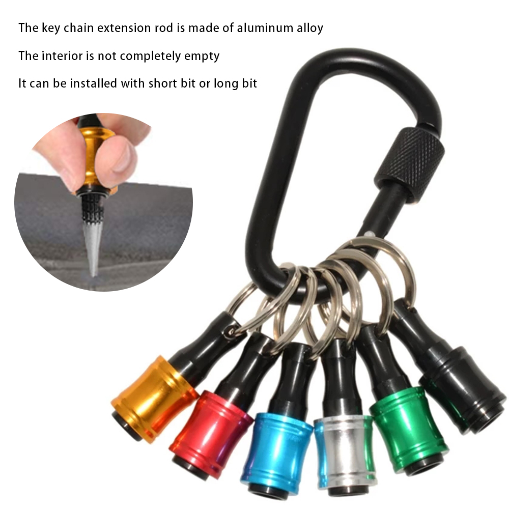 6pcs color key chain quick-cha - đánh giá và giá Power Key Tools