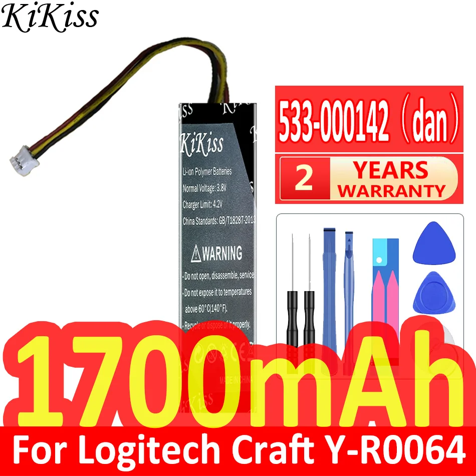 1700mAh KiKiss Powerful Batter - đánh giá và giá Power Key Tools