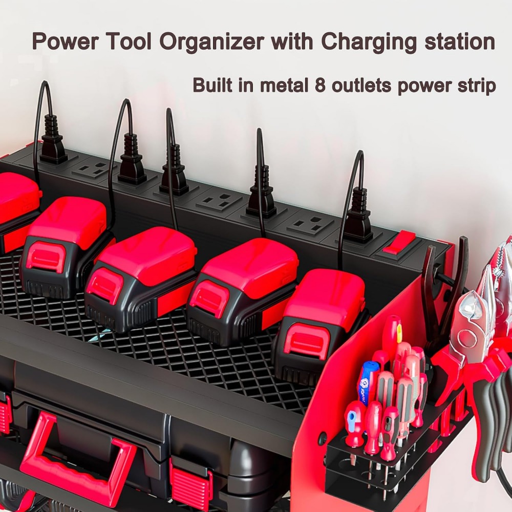 Wall Mount Power Tool Organize - đánh giá và giá Power Tools Rack