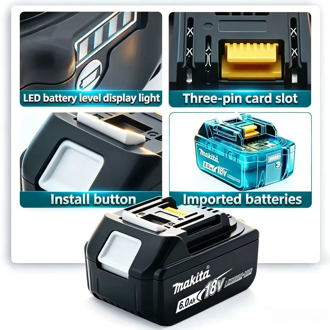 Original Makita 40V 4.0Ah Batt - đánh giá và giá Makita Power Tools Xgt
