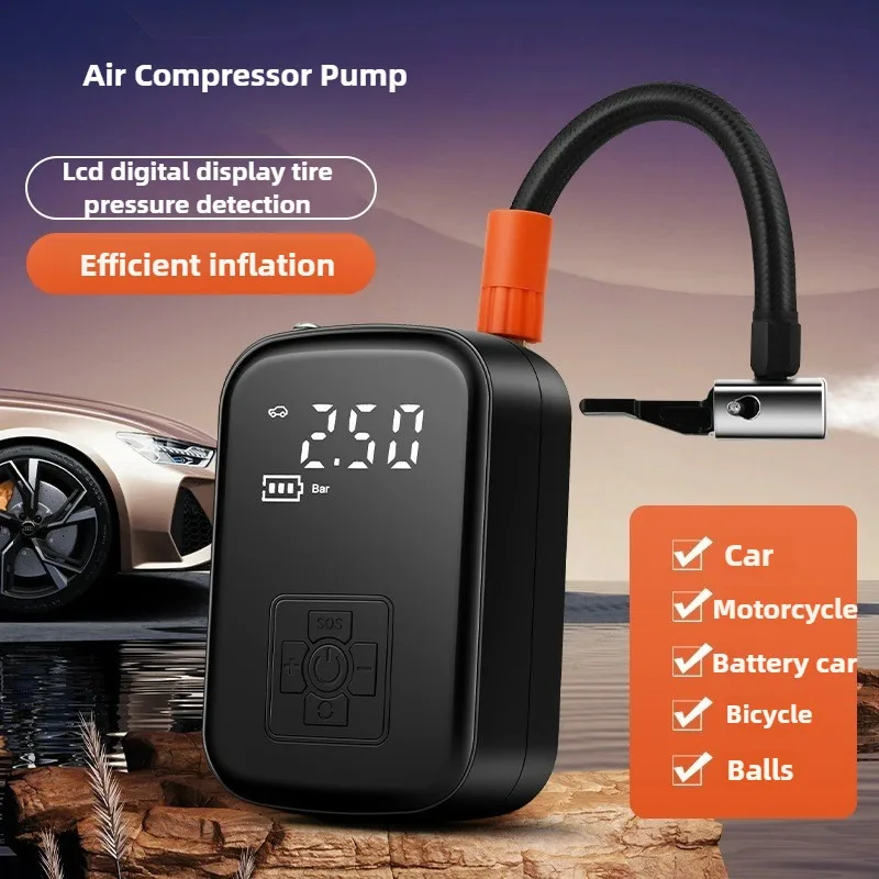 Portable Electric Tire Inflato - đánh giá và giá Air Compressor Mini