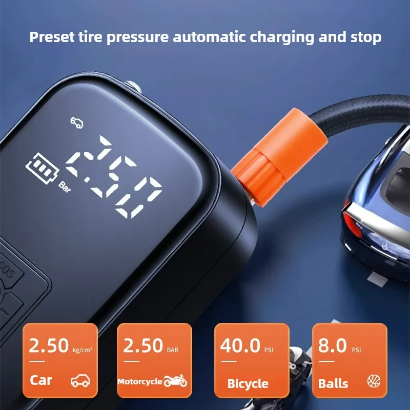 Portable Electric Tire Inflato - đánh giá và giá Air Compressor Mini