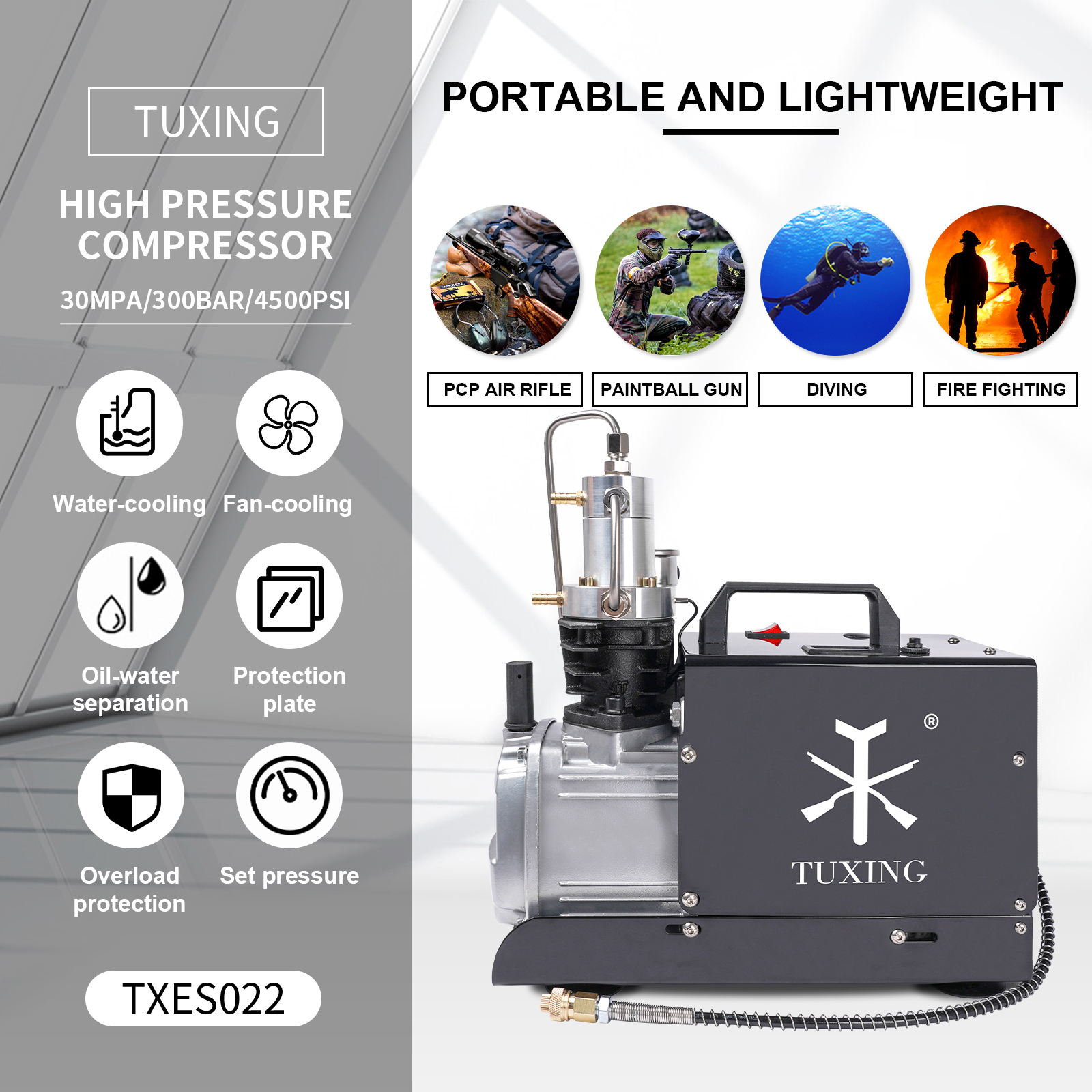 Portable Mini Single Cylinder  - đánh giá và giá Air Compressor Mini