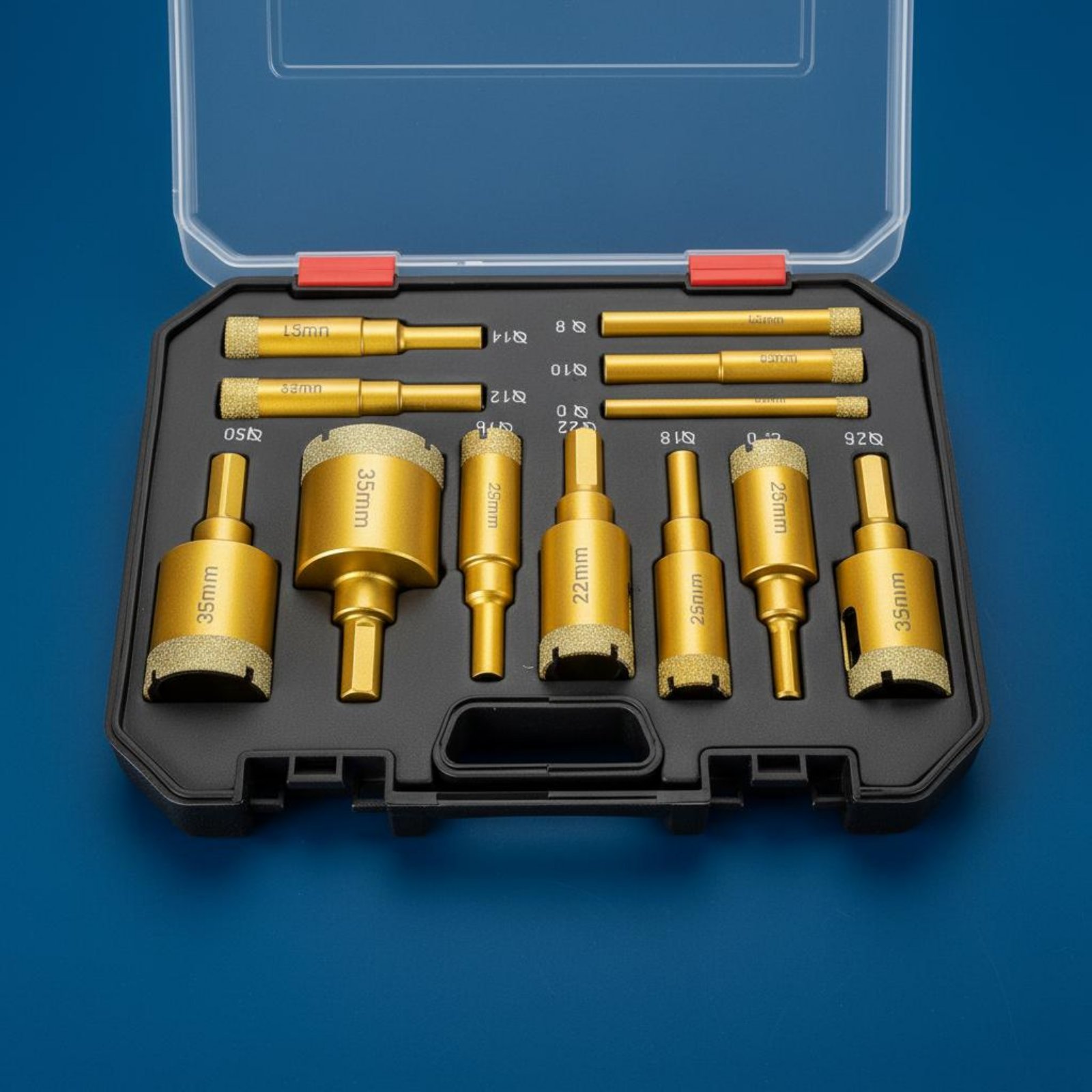 12 Pieces Brazed Crystal Drill - đánh giá và giá Power Tools Drill
