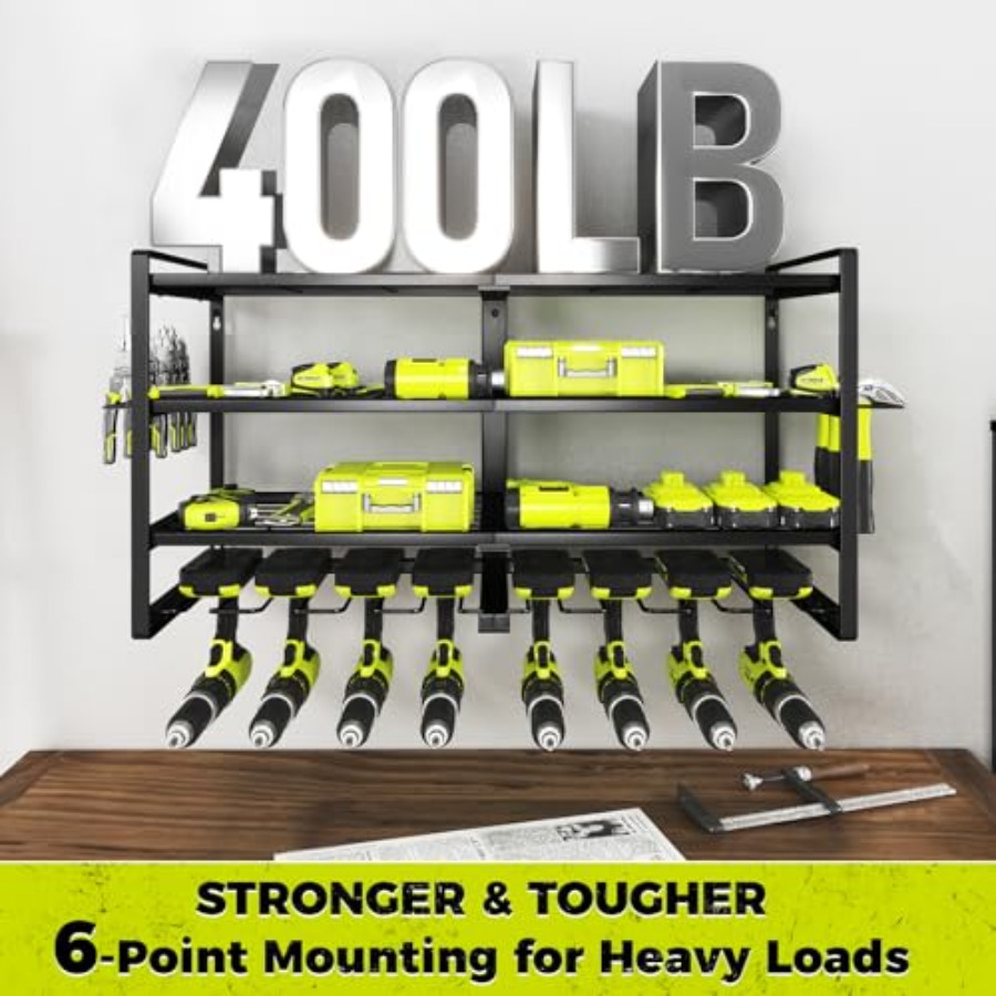 Power Tool Organizer- Holder W - đánh giá và giá Power Tools Rack