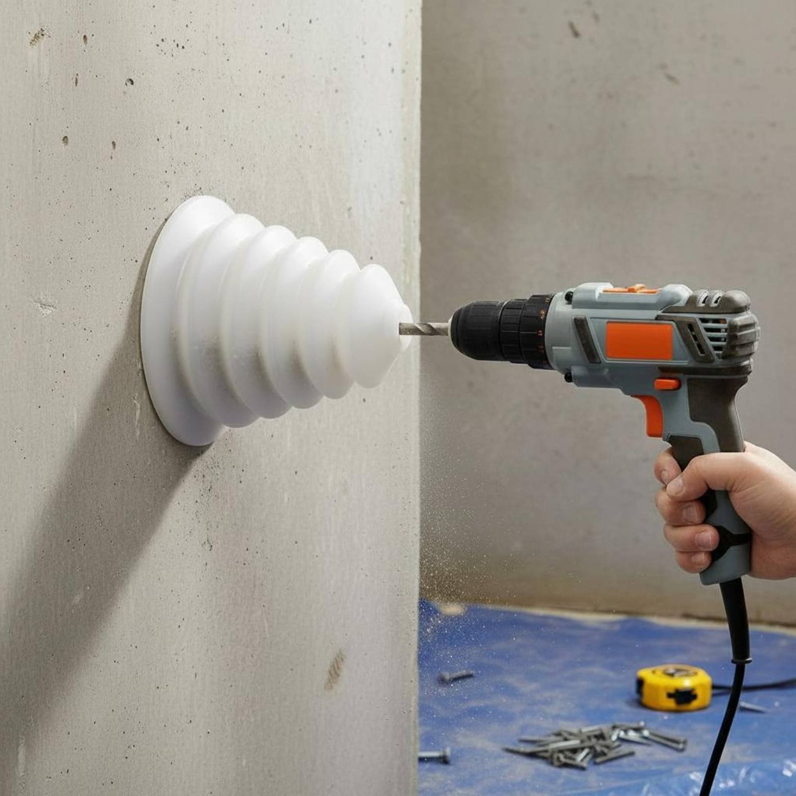 Drill Dust Collector Bowl Easy - đánh giá và giá Power Tools Drill