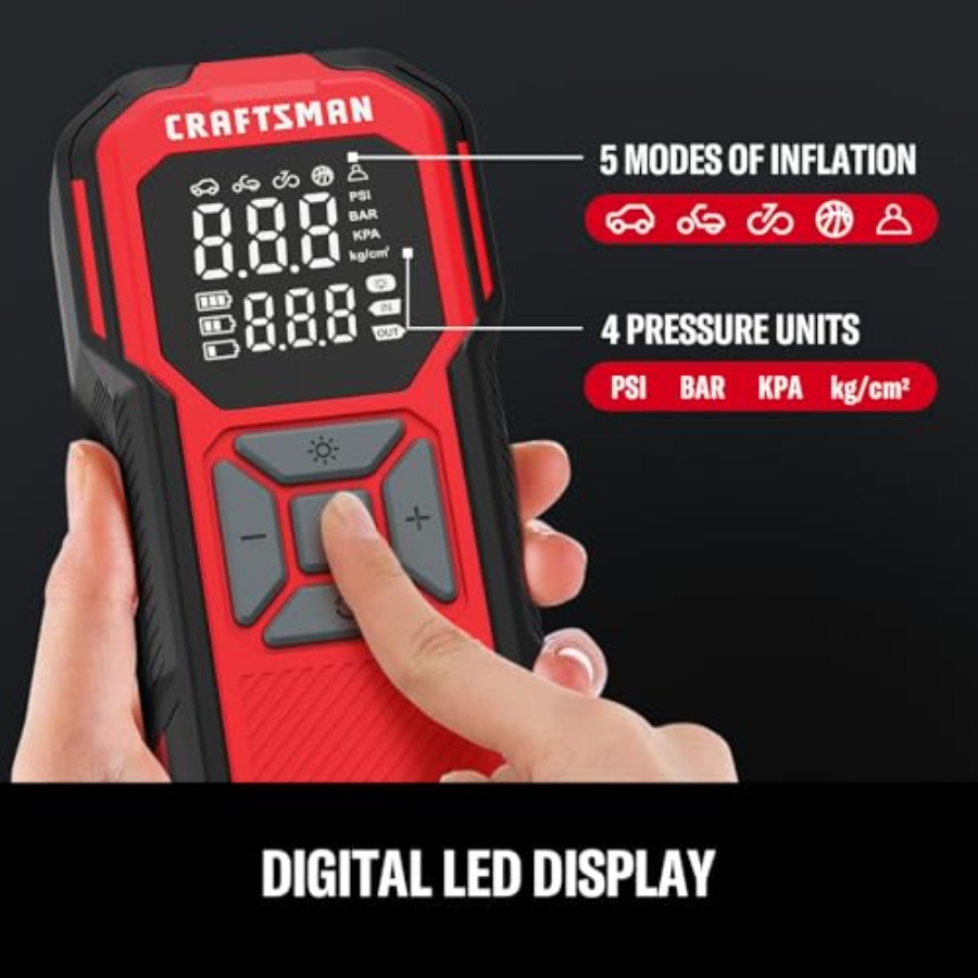 Tire Inflator Portable Air Com - đánh giá và giá Air Compressor Mini
