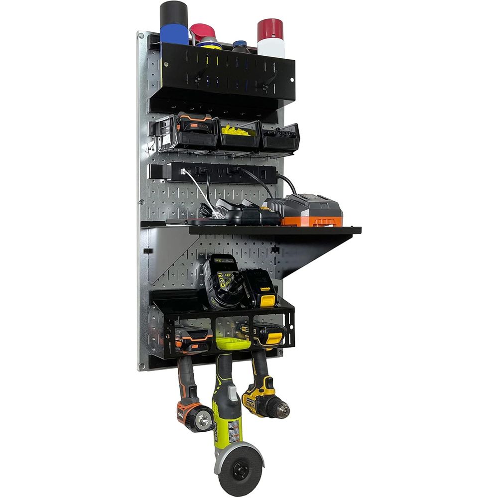 Wall Control Power Tool Storag - đánh giá và giá Power Tools Rack