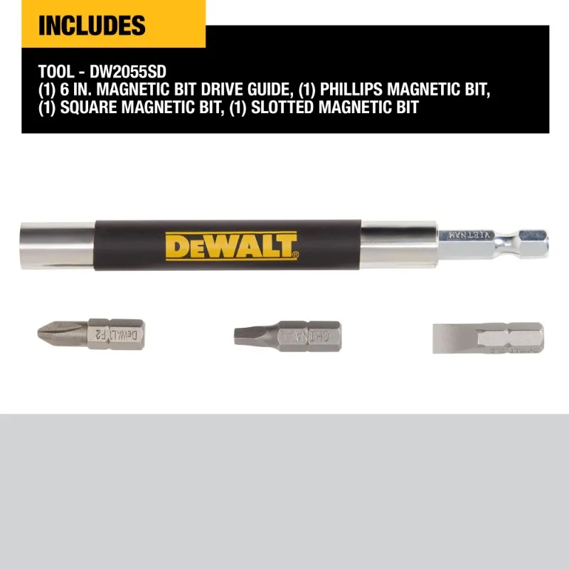 DEWALT DW2055SD 4-PCS Magnetic - đánh giá và giá Power Tools Guide