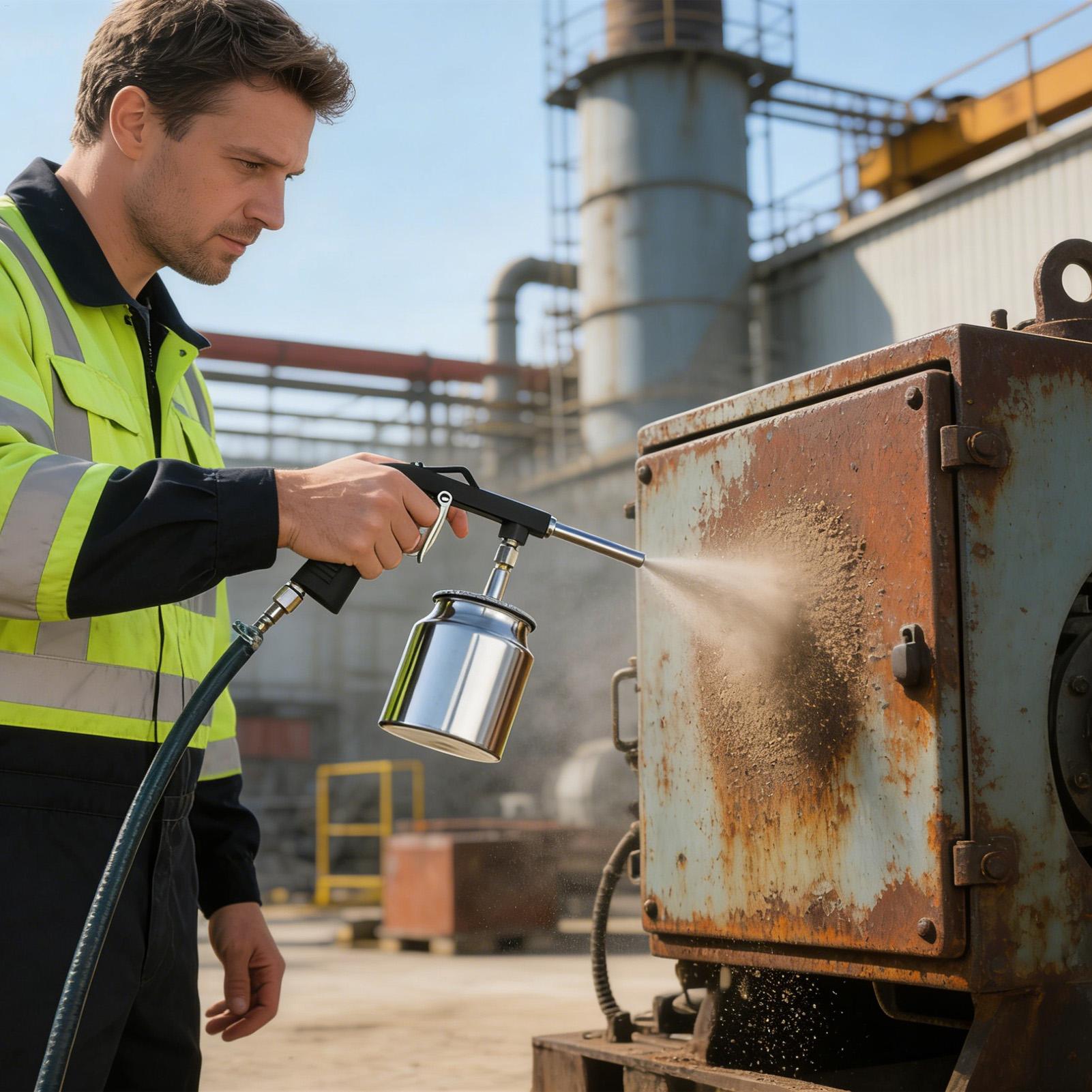 Abrasive Blasting Tool Portabl - đánh giá và giá Power Tools Machine