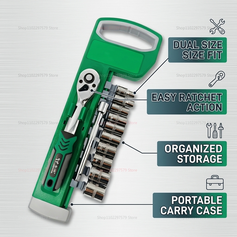 1/4 3/8 Inch Ratchet Socket Se - đánh giá và giá Power Tools In Automotive
