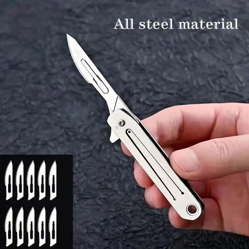 All-steel Utility Knife Quick  - đánh giá và giá Power Key Tools