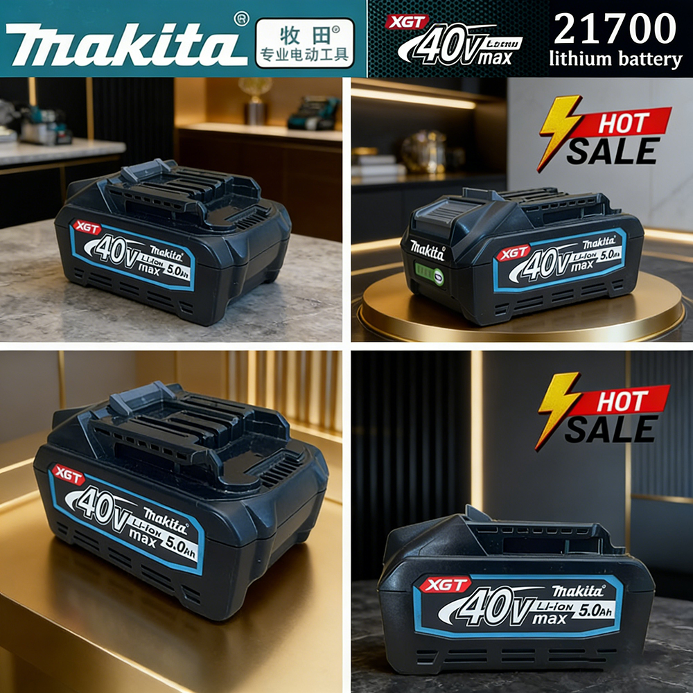 Original Makita 40V 5.0Ah 2170 - đánh giá và giá Makita Power Tools Xgt